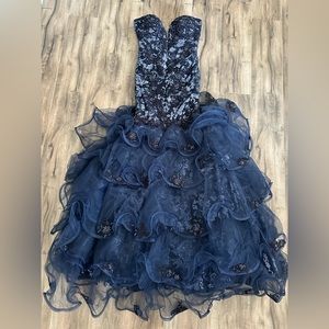 Jovani Navy Blue Gown